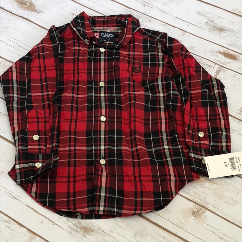 Plaid button down